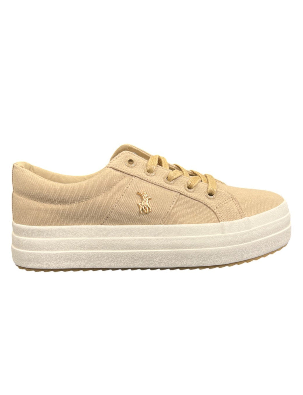 Polo Sneaker Ladies Classic Canvas Stone